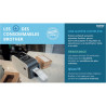 Recharge BROTHER TZE noir sur or 12mm