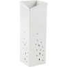 Porte parapluie métal blanc