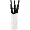 Porte parapluie métal blanc