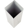 Porte parapluie métal blanc