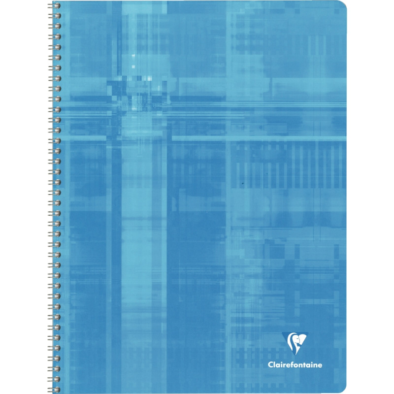 Reliure intégrale 100 pages CLAIREFONTAINE, format 24x32 cm, quadrillé