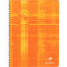 Reliure intégrale 100 pages CLAIREFONTAINE, format 24x32 cm, quadrillé