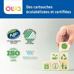 OWA cartouche laser cyan haute capacité remanufacturée compatible HP 4