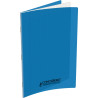 Piqûre 48 pages CONQUERANT, A4, seyès, couv PP bleu