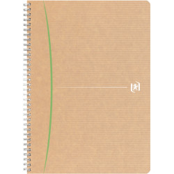 Cahier à reliure intégrale 180 pages TOUAREG format A4, quadrillé 5x5