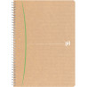 Cahier à reliure intégrale 180 pages TOUAREG format A4, quadrillé 5x5