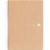 Cahier à reliure intégrale 180 pages TOUAREG format A4, quadrillé 5x5