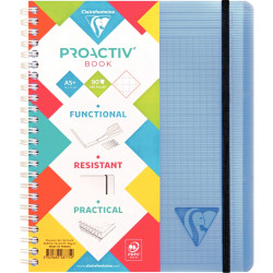 Cahier-trieur PROACTIV'BOOK LINICOLOR FRESH 180 pages, format A5+, qua