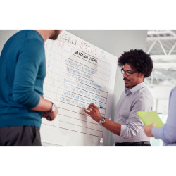 Tableau blanc Easy Erase Post-It Lg 122 x lg 91,4 cm en rouleau