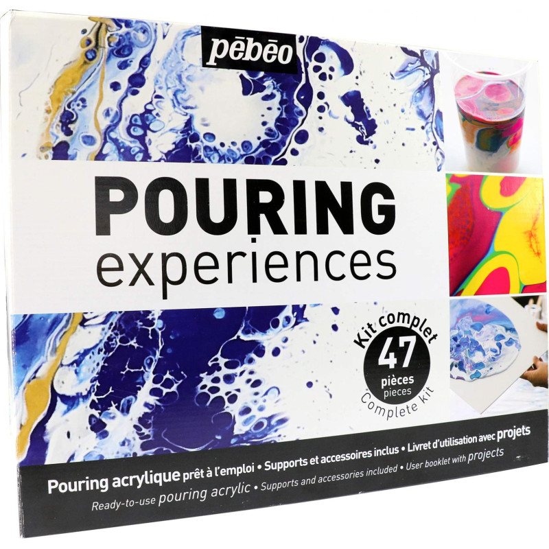 Kit Pouring "Expériences" 47 pièces