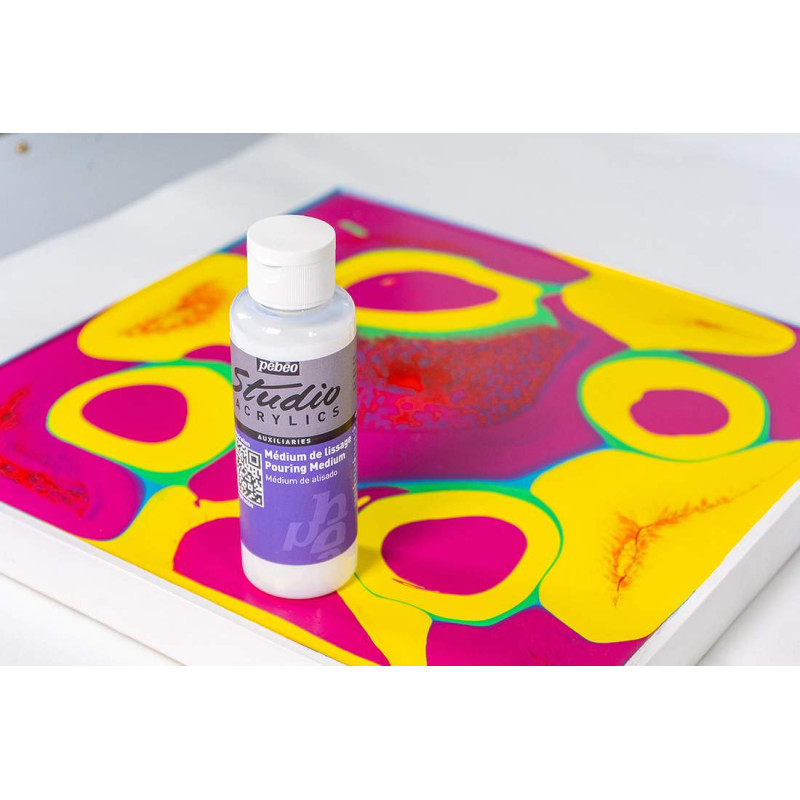 Peinture POURING Expériences 118 ml - n° 12 Orange