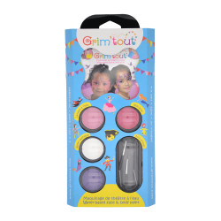 Grim'tout set de 4 couleurs - Le clown