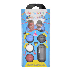 Grim'tout set de 4 couleurs - Le clown