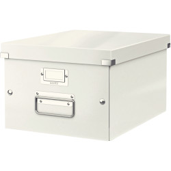 Boite de rangement CLICK&STORE A4+ blanche