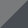 Module 3 tiroirs MOOVUP gris foncé/gris clair