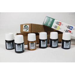 Set 6x20ml peinture Vitrail Pébéo - Set 12x20ml