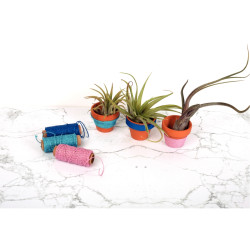 Lot de 6 bobines de fil de jute 100m x 2mm