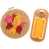 Lot de 6 bobines de fil de jute 100m x 2mm