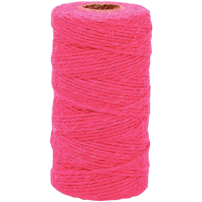 Lot de 6 bobines de fil de jute 100m x 2mm