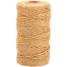 Lot de 6 bobines de fil de jute 100m x 2mm