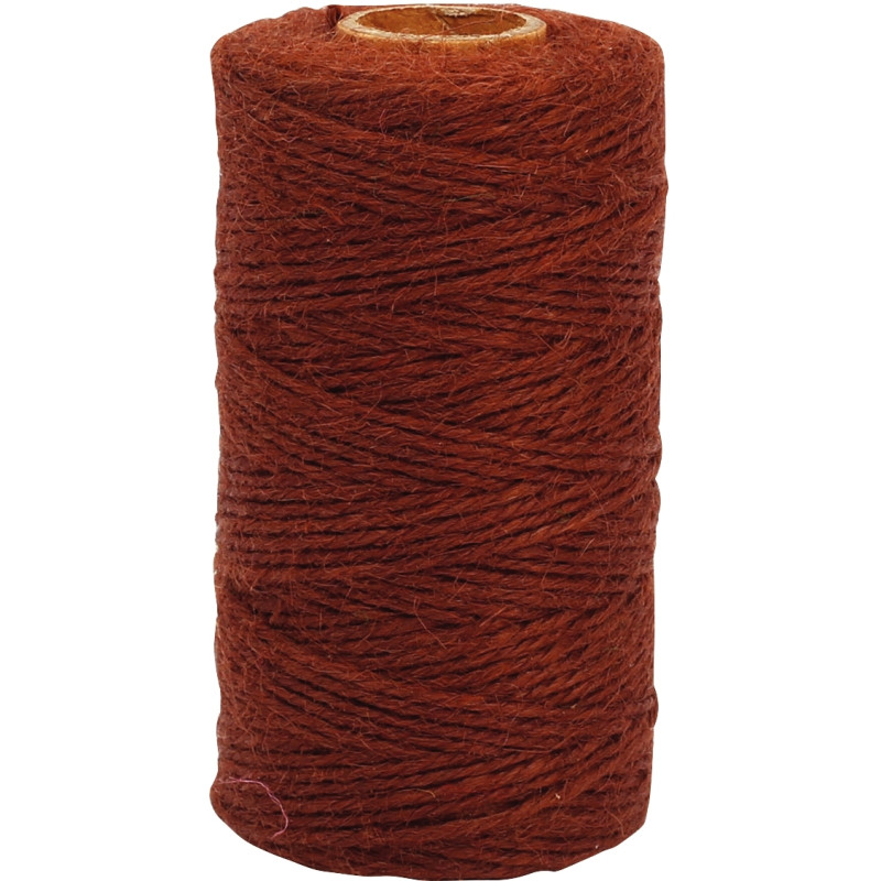 Lot de 6 bobines de fil de jute 100m x 2mm