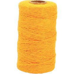 Lot de 6 bobines de fil de jute 100m x 2mm