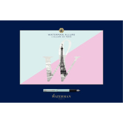 Stylo plume Allure bleu pastel