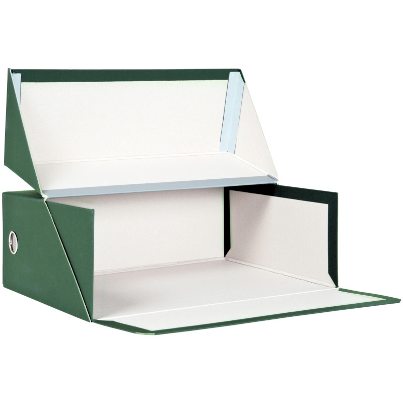 Boite de transfert papier vert, dos 9 cm