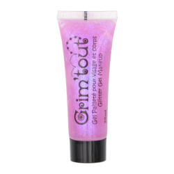 Gel pailleté visage - Bleu