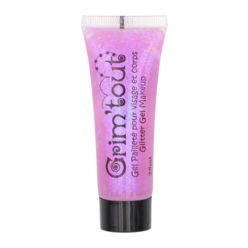 Gel pailleté visage - Bleu