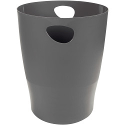 Corbeille à papier ECOBIN 15L gris foncé