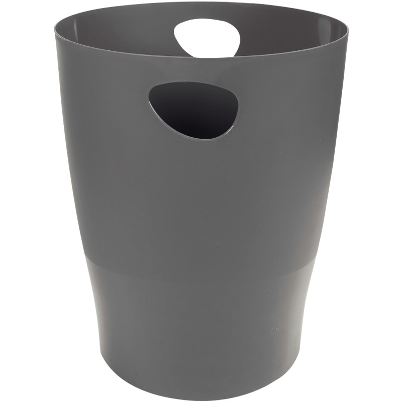 Corbeille à papier ECOBIN 15L gris foncé