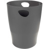 Corbeille à papier ECOBIN 15L gris foncé
