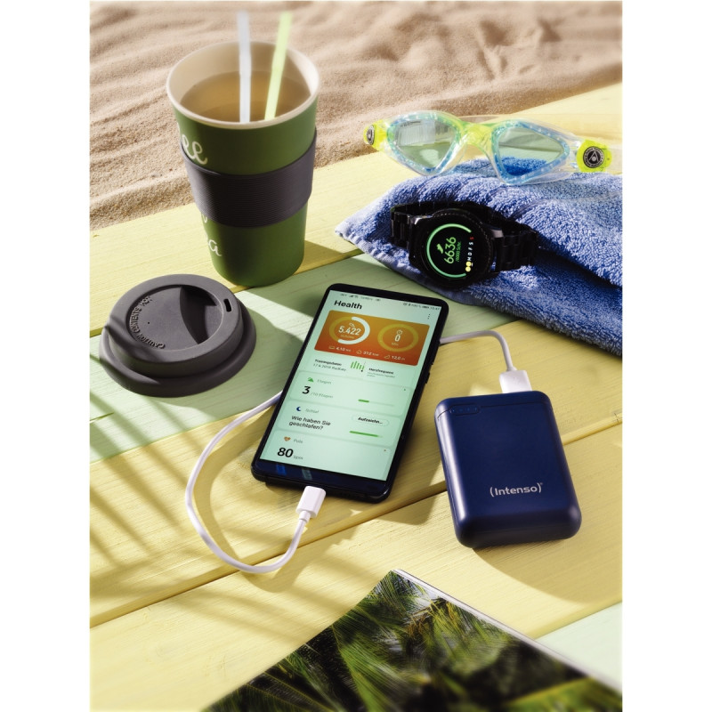 Batterie de secours Intenso XS 10000 mAh bleue