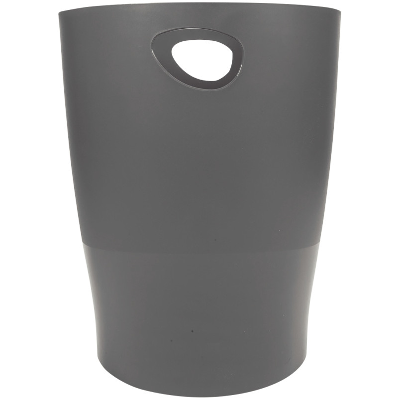 Corbeille à papier ECOBIN 15L gris foncé