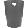 Corbeille à papier ECOBIN 15L gris foncé