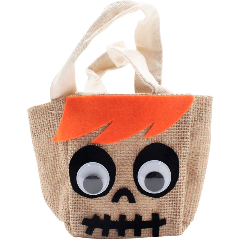 Lot de 10 sacs en jute naturel