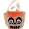Lot de 10 sacs en jute naturel