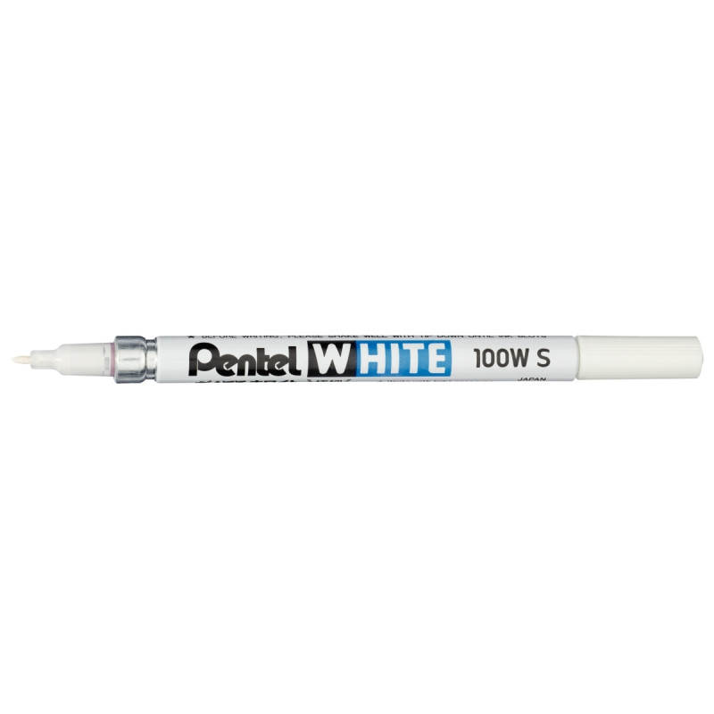 Marqueur 100WS pointe fine blanc