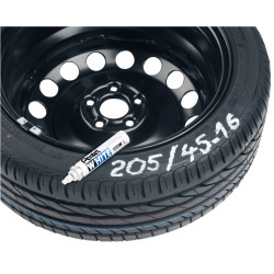 Marqueur 100WS pointe fine blanc