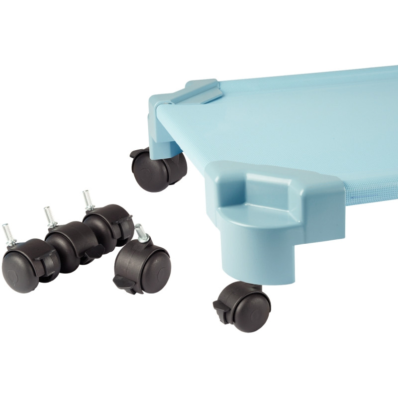 Lot de 4 roulettes pour couchette