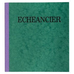 Piqûre échéancier de 72 pages format 21 x 19 cm
