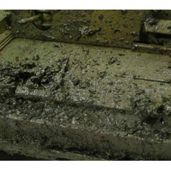 Peinture effets temps 40 ml : boue épaisse russe