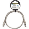 Cordon RJ45 catégorie 6 1m gris