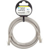 Cordon RJ45 catégorie 6 3m gris