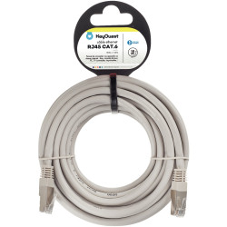 Cordon RJ45 catégorie 6 10m gris