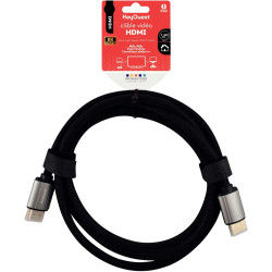 Cordon HDMI 2.1 8K 1,50m noir