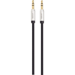 Cordon jack 3.5mm noir 2m