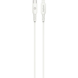 Cordon USB type C vers Lightning 3m blanc