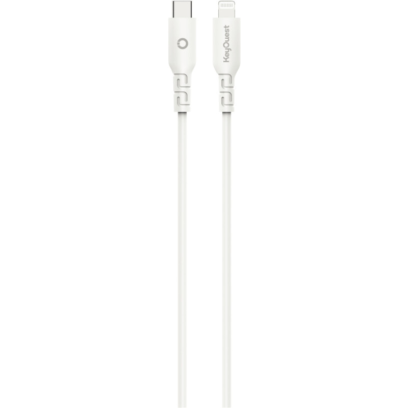 Cordon USB type C vers Lightning 3m blanc